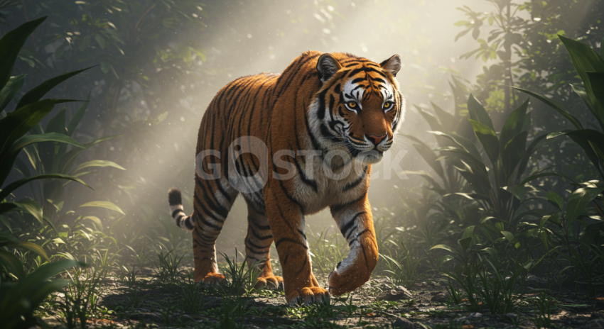 Jungle Predator at Dawn
