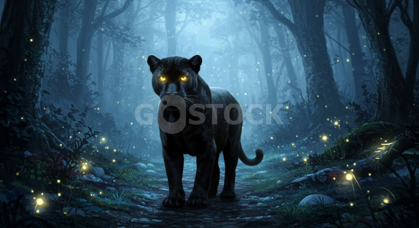 Panther of the Moonlight