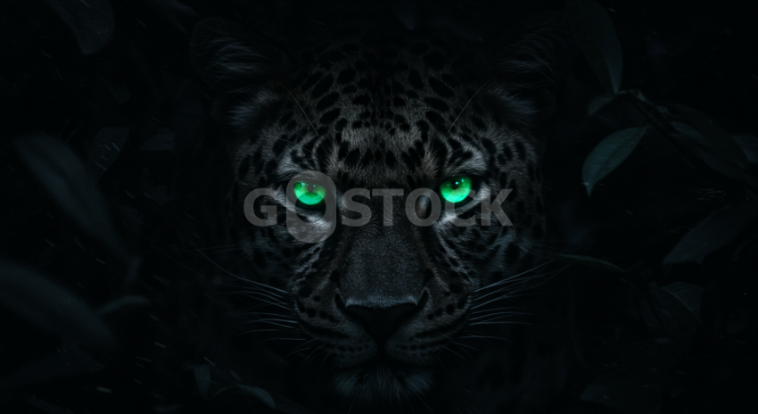Leopard in the Dark